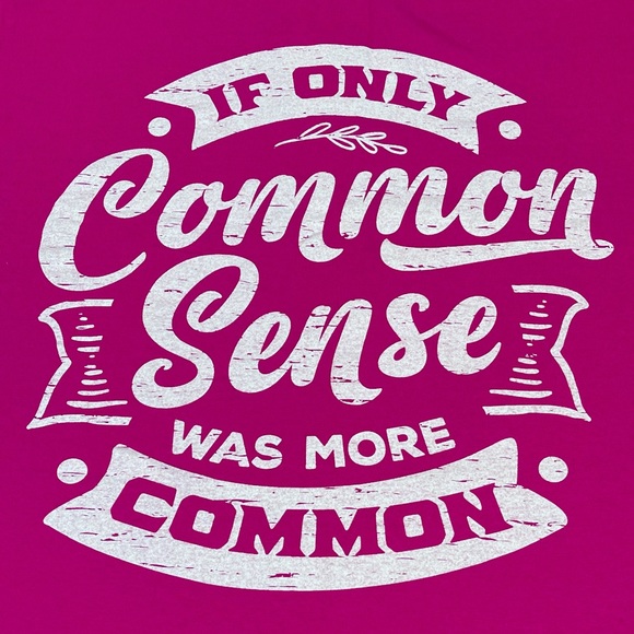 Delta Pro Weight size medium pink shirt with funny quote in white, short sleeves - Picture 2 of 6